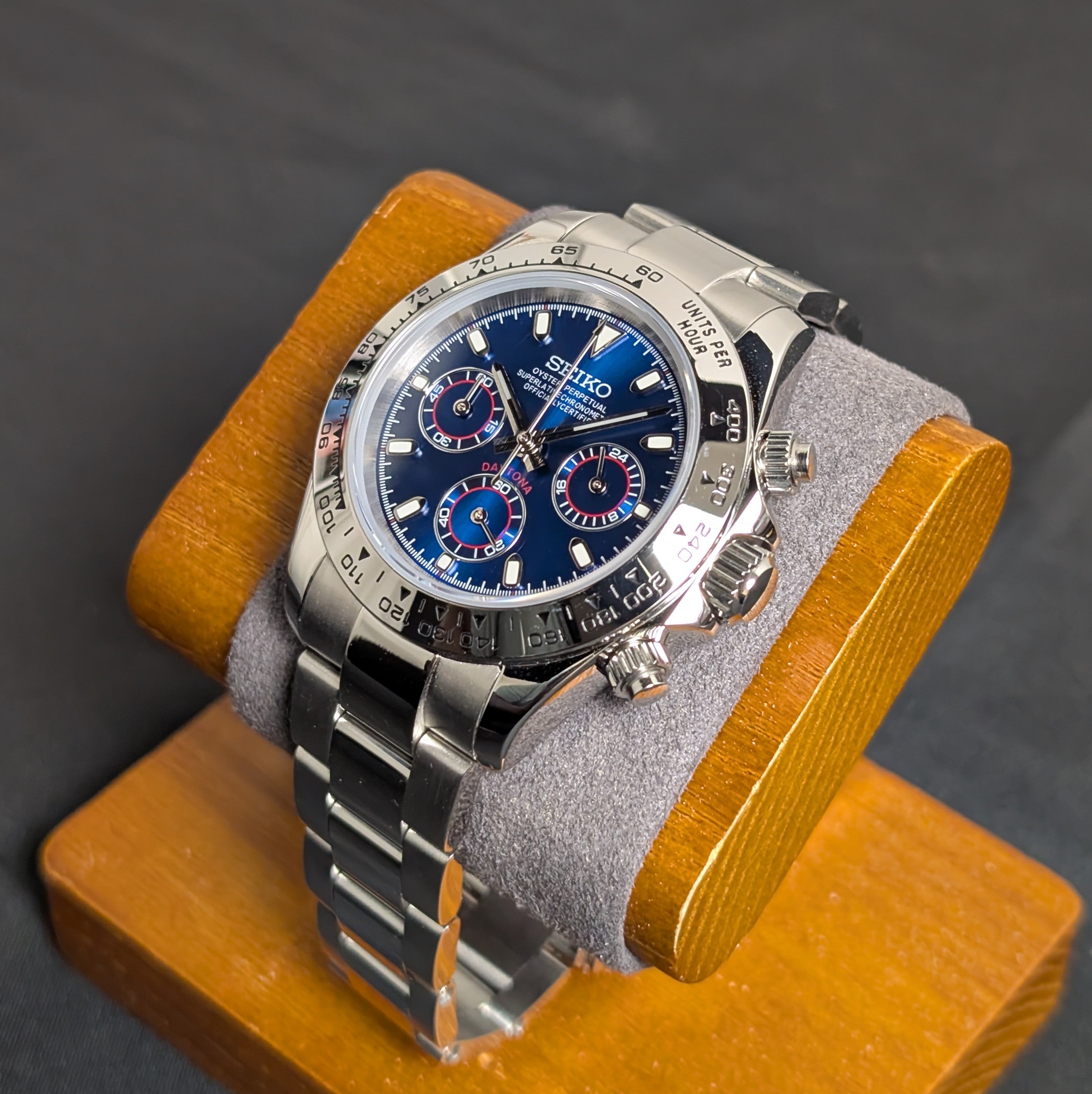 SeikoTona John Mayor| Chronograph | Polished Oyster