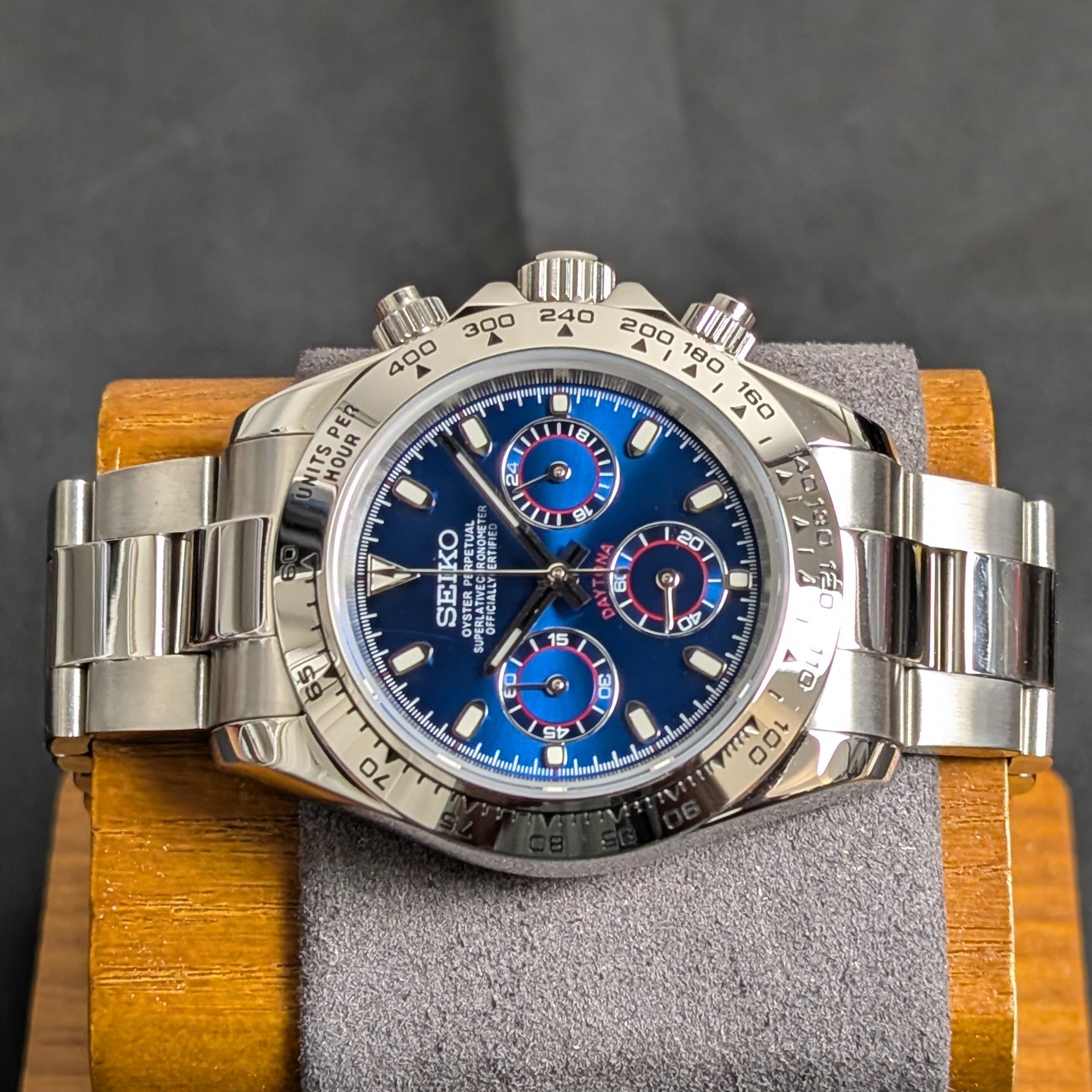 SeikoTona John Mayor| Chronograph | Polished Oyster